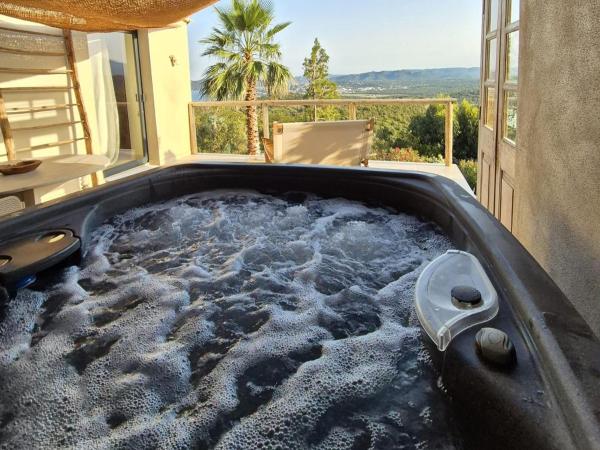 Villa L'Arbousière : photo 1 de la chambre suite avec jacuzzi