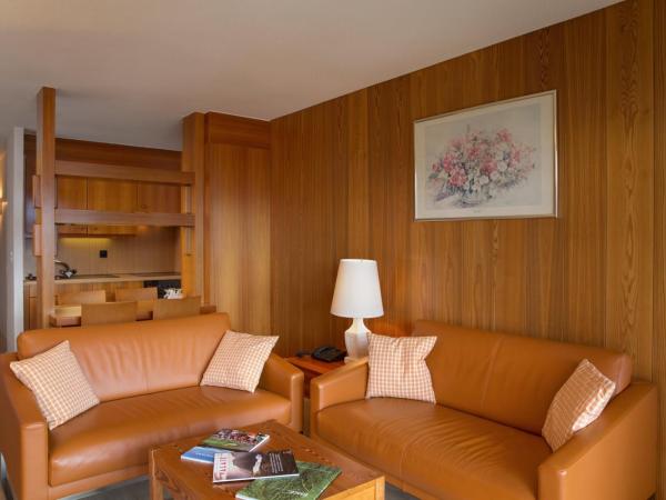 Hotel Helvetia Intergolf : photo 2 de la chambre suite familiale (2 adultes + 2 enfants) avec balcon - vue sur montagnes