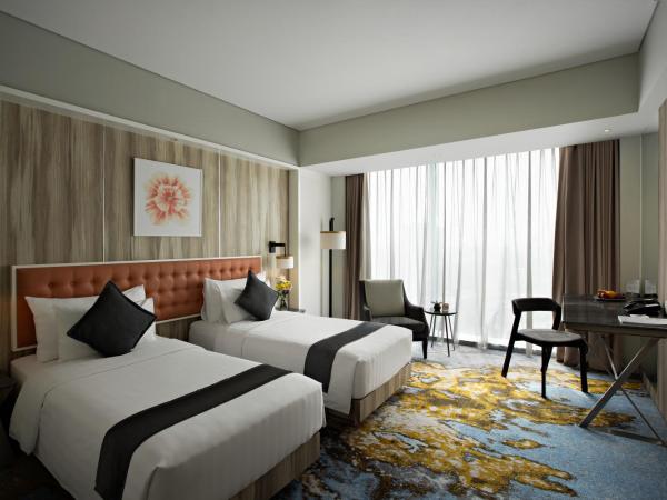 Grand Orchardz Hotel Kemayoran Jakarta : photo 1 de la chambre chambre lits jumeaux exécutive