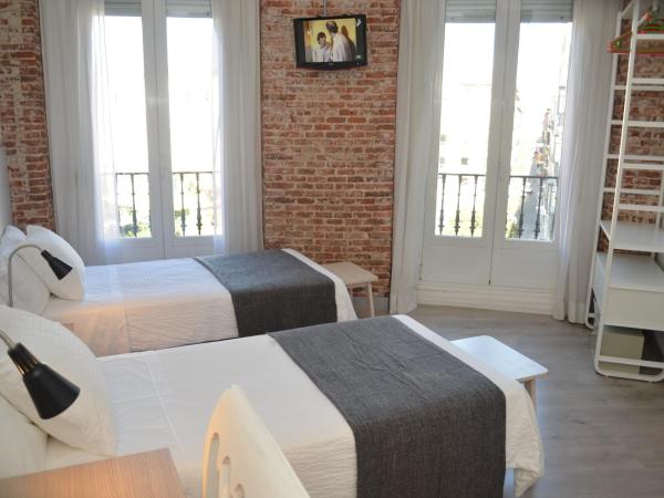 Hostal San Lorenzo : photo 1 de la chambre chambre double ou lits jumeaux - vue sur ville