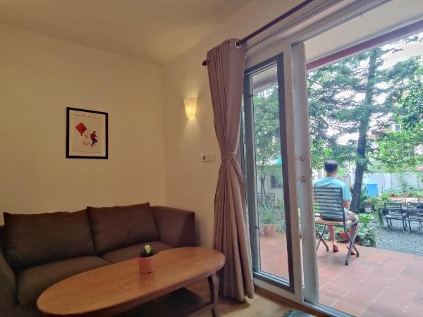 Nextdoor Kathmandu : photo 3 de la chambre chambre double - vue sur jardin