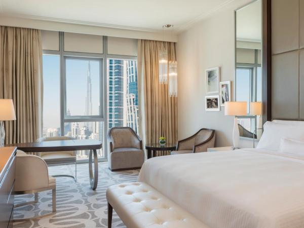 Hilton Dubai Al Habtoor City : photo 3 de la chambre chambre lit king-size deluxe avec vue