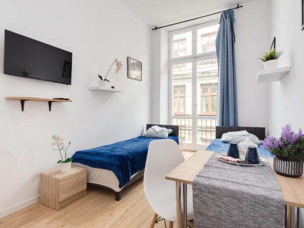 Centrum3a Łódź Próchnika 21 : photo 1 de la chambre chambre deluxe double ou lits jumeaux