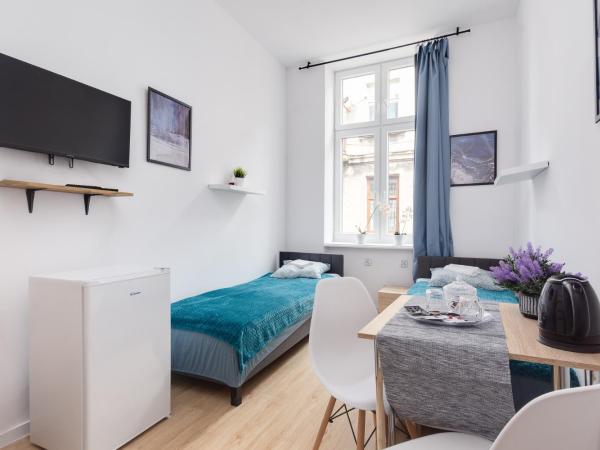 Centrum2a Łódź Próchnika 21 : photo 1 de la chambre chambre lits jumeaux deluxe