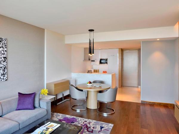 Marriott Executive Apartments Hyderabad : photo 8 de la chambre one bedroom apartment city view - 915 sqft