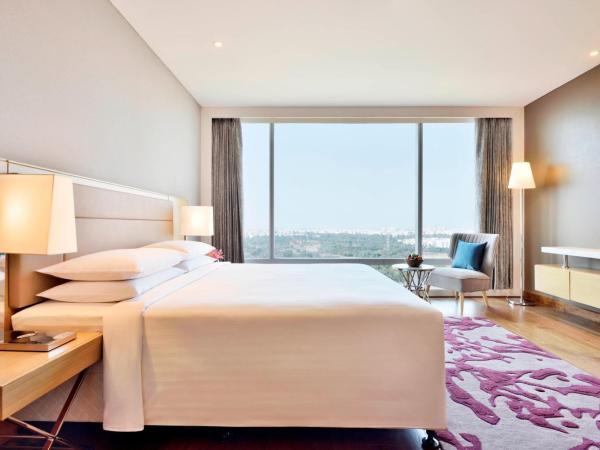 Marriott Executive Apartments Hyderabad : photo 7 de la chambre one bedroom apartment garden view (includes breakfast) - 915 sqft