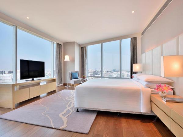 Marriott Executive Apartments Hyderabad : photo 8 de la chambre larger two bedroom apartment with city view - 1700 sqft