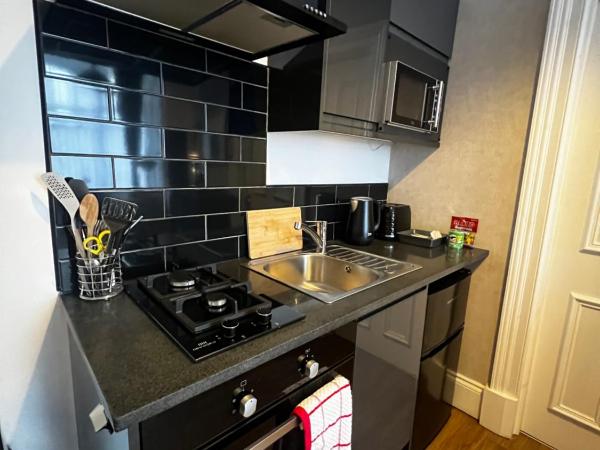 Amani Apartments - Glasgow City Centre : photo 4 de la chambre studio lit queen-size