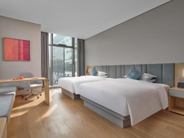 Pagoda Hotel Hangzhou Binjiang : photo 1 de la chambre chambre lits jumeaux supérieure