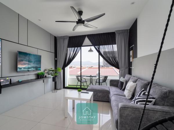 Jomstay Manhattan Suites Ipoh Water Park Homestay : photo 5 de la chambre appartement 3 chambres