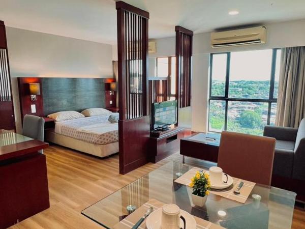 EzraAvenue Homesuites - NEAR IMAGO MALL KOTA KINABALU CITY : photo 5 de la chambre studio avec lit king-size