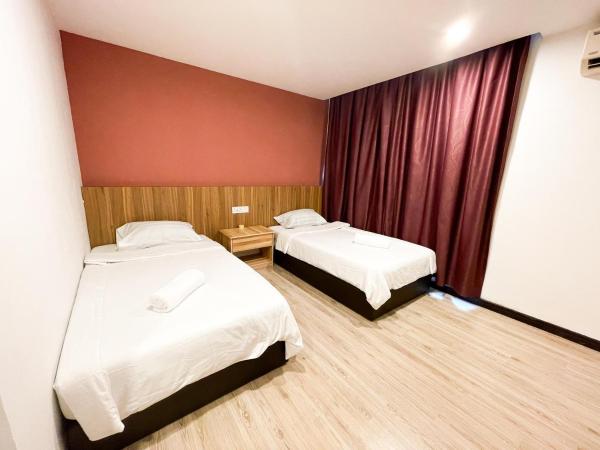 New YX oasis hotel 新悦喜雅居自助酒店 : photo 3 de la chambre chambre double ou lits jumeaux avec salle de bains privative