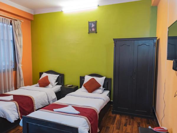 Hotel Nepalaya : photo 4 de la chambre standard twin room with 24 hour check-in