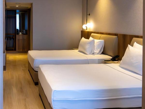 Delta Hotels by Marriott Antalya Lara : photo 7 de la chambre chambre lits jumeaux standard - vue sur mer