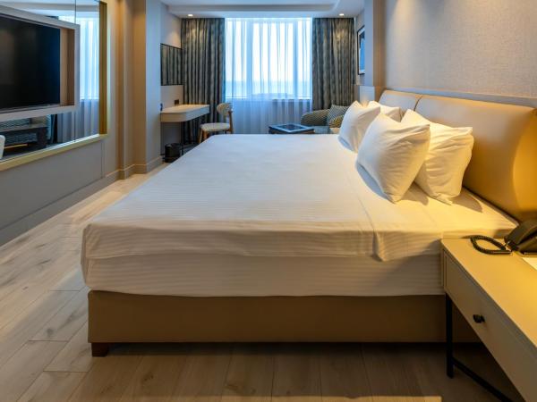 Delta Hotels by Marriott Antalya Lara : photo 5 de la chambre standard king room with partial sea view