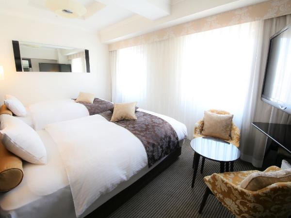 APA Hotel Ikebukuro Eki Kitaguchi : photo 5 de la chambre chambre lits jumeaux