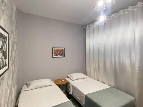 Éden Pampulha - Hotel Coworking : photo 2 de la chambre chambre double avec salle de bains commune