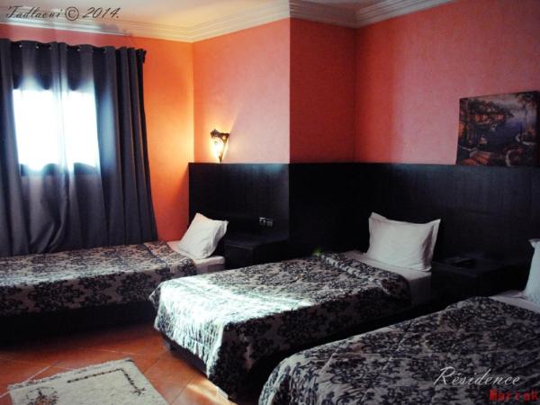Résidence Marrakech Appart : photo 1 de la chambre chambre triple - vue sur jardin