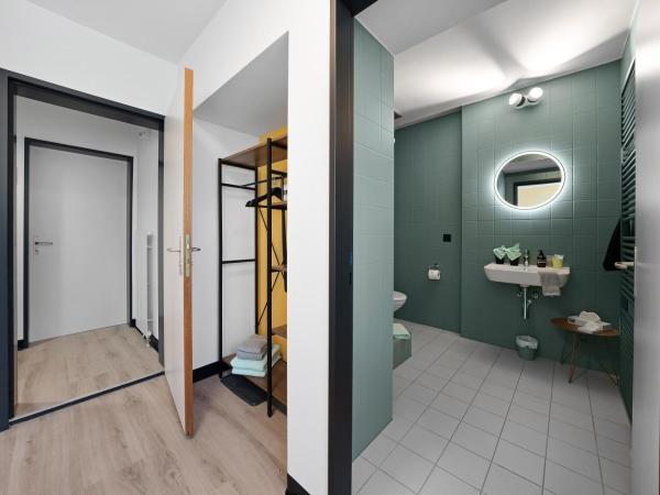 B&B Bellagio Davos : photo 8 de la chambre grande chambre double 