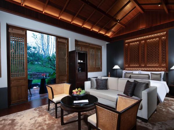 ANH LUH Chengdu Guantang : photo 7 de la chambre anlu three-bedroom suite with private soup