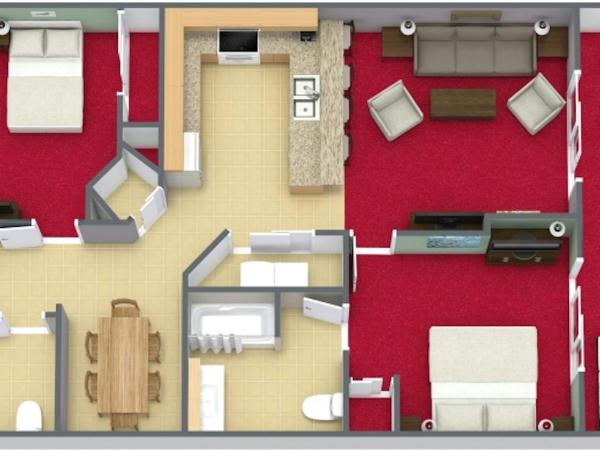 Bay View Resort Myrtle Beach : photo 9 de la chambre oceanfront two bedroom condo f