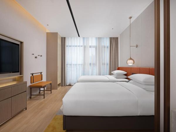 Home2 Suite by Hilton Dongguan Shipai : photo 2 de la chambre chambre lits jumeaux standard