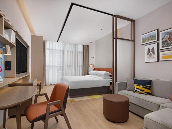 Home2 Suite by Hilton Dongguan Shipai : photo 3 de la chambre chambre double standard