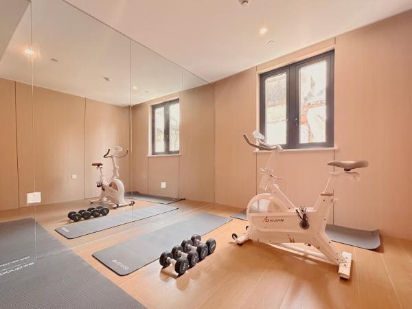 Dayin International Youth Hostel - Shanghai Railway Station & Jing'an Branch : photo 5 de la chambre bed in 8-bed male dormitory room - shared bathroom