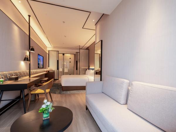 Hilton Garden Inn Hangzhou Xixi Zijingang : photo 1 de la chambre chambre lit king-size supérieure