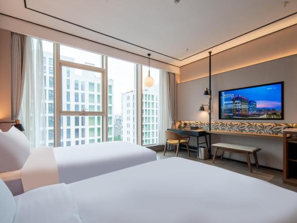 Hilton Garden Inn Hangzhou Xixi Zijingang : photo 2 de la chambre chambre lits jumeaux