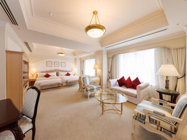 Dai-ichi Hotel Tokyo : photo 2 de la chambre suite junior avec lit d'appoint et accès gratuit au salon - non-fumeurs