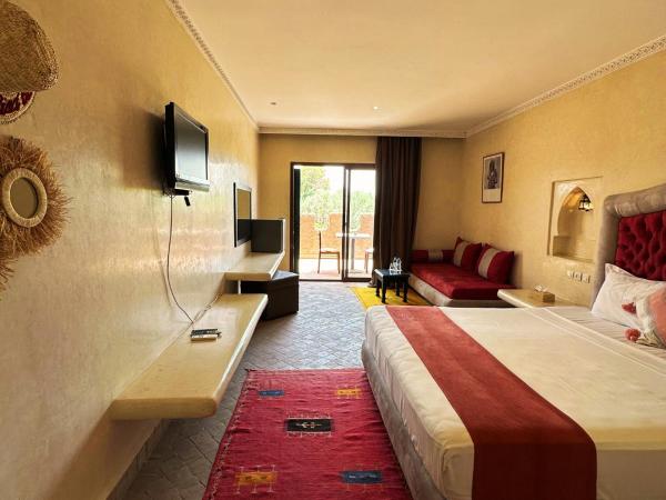 Palais Riad Berbère : photo 3 de la chambre chambre double deluxe (2 adultes + 1 enfant)