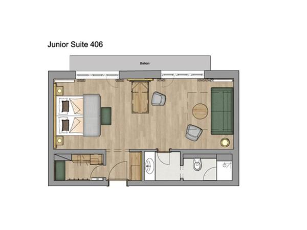 Hotel Bristol : photo 10 de la chambre suite junior - vue sur mont cervin