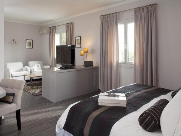 Le Vallon de Valrugues & Spa : photo 7 de la chambre suite deluxe avec terrasse et accès gratuit au spa