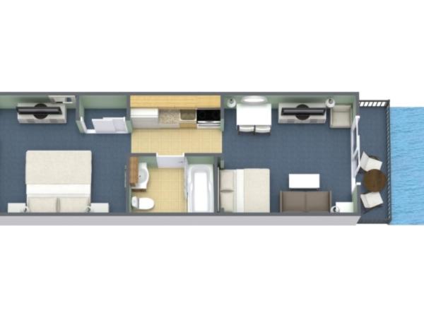 Grande Cayman Resort : photo 1 de la chambre oceanfront king suite restricted view