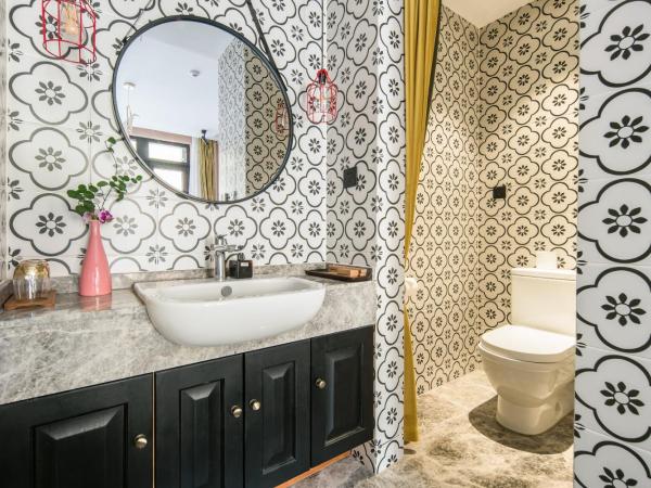 Suzhou Tree B&B - Suzhou Shushan Eco Village : photo 5 de la chambre chambre double avec patio