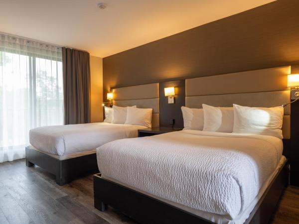 Ramada by Wyndham Ottawa On The Rideau : photo 4 de la chambre hébergement avec 2 lits doubles - côté rivière - non-fumeurs