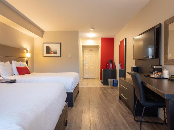 Ramada by Wyndham Ottawa On The Rideau : photo 3 de la chambre hébergement deluxe avec 2 lits doubles - côté rivière - non-fumeurs