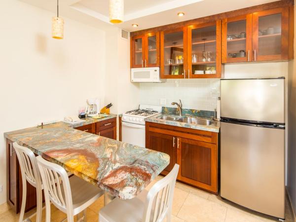 Castle Waikīkī Shore : photo 2 de la chambre studio deluxe - vue sur parc