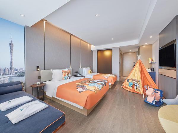 Atour Hotel Guangzhou Panyu City Bridge : photo 2 de la chambre jimu child-parent twin room