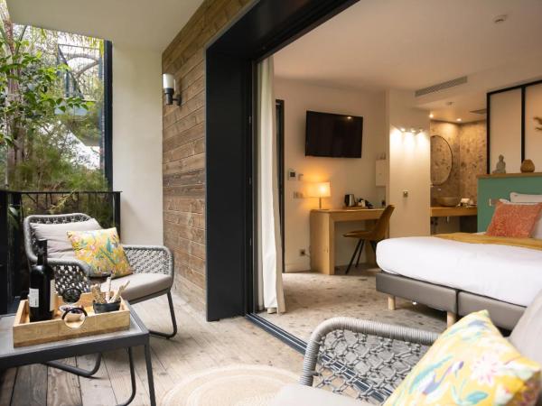 Le Lodge des Îles d'Or : photo 5 de la chambre chambre double classique - rez-de-chaussée