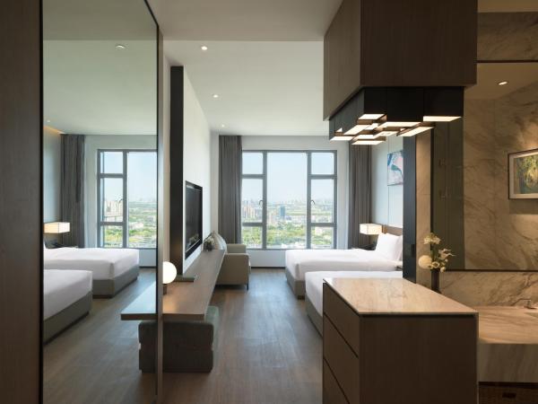 缇酒店 : photo 2 de la chambre chambre lits jumeaux deluxe