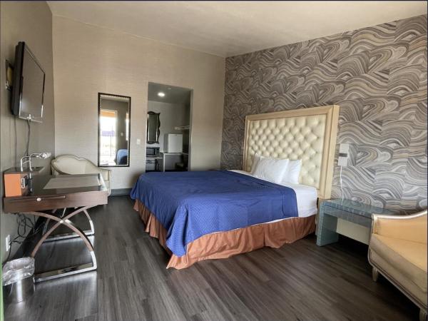 Crown Motel Downtown Fremont St : photo 6 de la chambre chambre lit king-size standard