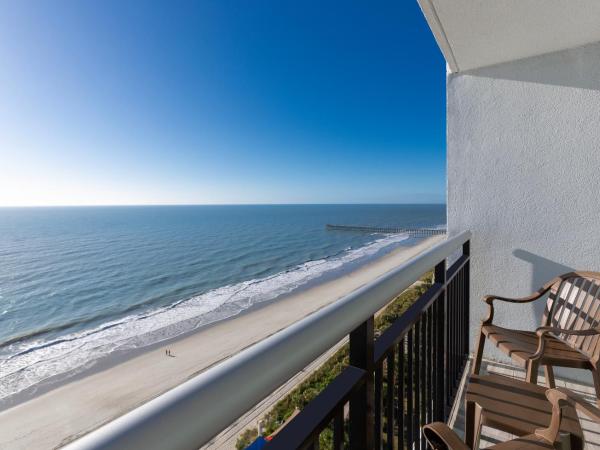 Bay View Resort Myrtle Beach : photo 1 de la chambre chambre avec 2 lits doubles bord de mer