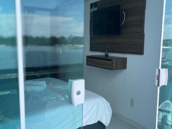 Pousada Seven Sunset Club Marambaia : photo 10 de la chambre suite lit queen-size – vue sur mer