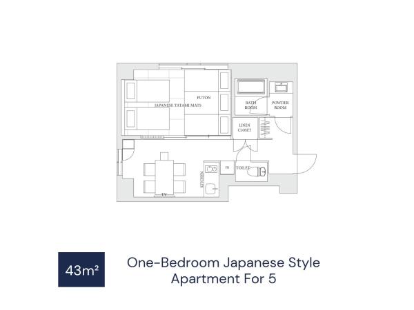 MIMARU Osaka Shinsaibashi West : photo 7 de la chambre one-bedroom japanese style apartment for 5