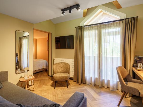 Boutique Hotel Panorama Grindelwald : photo 4 de la chambre suite deluxe avec lit king-size