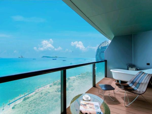 Sanya Romantic Journey Sea Resort & Spa : photo 4 de la chambre chambre double avec balcon - vue sur mer