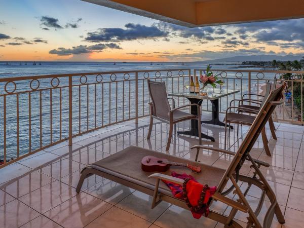 Castle Waikīkī Shore : photo 5 de la chambre suite 2 chambres deluxe - côté océan