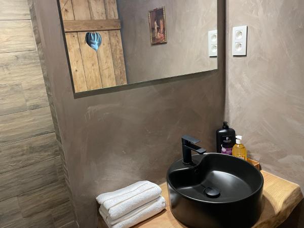 Les Chambres de Laurette : photo 2 de la chambre chambre double ou lits jumeaux supérieure avec terrasse